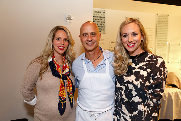 Bay Scholars Executive Director, Caitlin Curran Kavanaugh, Brian Boitano, Caroline Curran Petersen